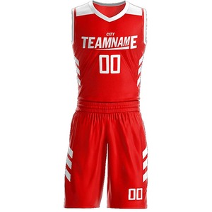 Maillot de basket-ball vierge réversible personnalisé, livraison rapide, uniforme de basket-ball court - Product Image 1