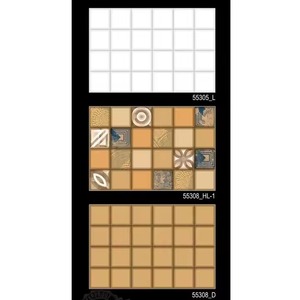 Fabricant vente en gros discount blanc marron brique clair foncé marbre carreaux de mur en céramique disponible en 12x18 & 30x45 stock limité - Product Image 4