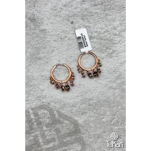 Shakira Mystic Topaz pietra di medie dimensioni orecchini d'argento