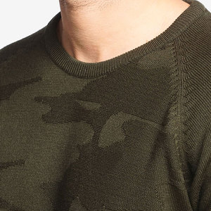 Sweat-shirt ample uni à motif imprimé pour l'hiver Tissu Vente en gros Premium pour hommes - Product Image 5