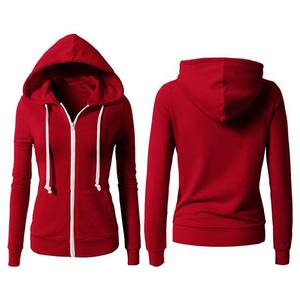 Sweat-shirts à manches longues pour femmes, taille plus, avec logo personnalisé sur le devant, respirants, écologiques, fabriqués au Pakistan, en tissu de coton confortable - Product Image 6