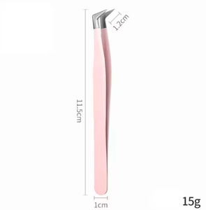 ANAAIF Pince à sourcils pointue en PVC de haute précision, pince à fleurs pour faux cils, outil de beauté à sept formes, 1 pièce - Product Image 1