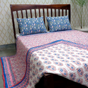 ผ้านวมผ้าฝ้ายออร์แกนิกขนาดคิงไซส์สำหรับ100% ผ้าวอยซ์ผ้าฝ้ายเนื้อนุ่มพิมพ์ลายขนาดคิงไซส์ - Product Image 3