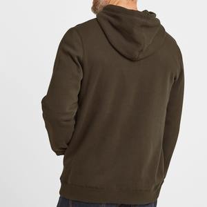 Sudaderas con capucha con cremallera y logotipo/estampado personalizado al por mayor de alta calidad para hombres, sudaderas con capucha cómodas de colores sólidos y transpirables para hombres - Product Image 3