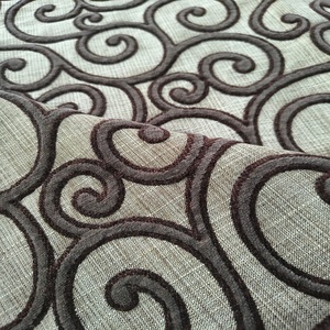 ผ้าหุ้มเบาะผ้าแจ็คการ์ดโพลีคอตตอนหรูหราผ้าทอแบบระบายอากาศได้และทนทานสำหรับใช้โซฟาผ้าถัก - Product Image 3