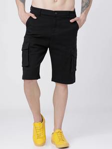 Pantalones cortos de gimnasia de LICRA para hombre estilo callejero sólido de 7 pulgadas al por mayor, pantalones cortos de entrenamiento de fitness ecológicos con bolsillo de malla - Product Image 6