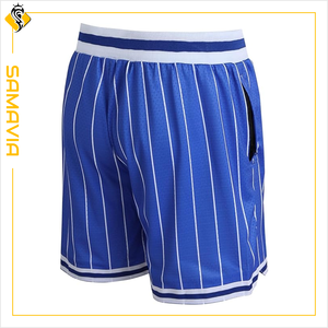 Short de basket-ball haute performance pour homme en maille respirante avec poches zippées pratiques - Product Image 3