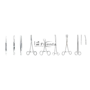 Kit de Pansement Chirurgical ORL Professionnel en Acier Inoxydable Médical Réutilisable Certifié CE, Source d'Alimentation Manuelle, Instrument de Bandage - Product Image 6
