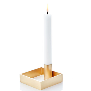 Antique Gold Metal Iron <b>Taper</b> <b>Candle</b> Holder Stand - Product Image 6