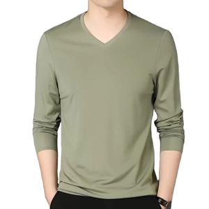 Camiseta de Hombre a la Moda 2025, Tallas S-5XL, Color Sólido, Algodón/Poliéster, 100% Algodón, Manga Corta, Transpirable, Secado Rápido, Verano - Product Image 3