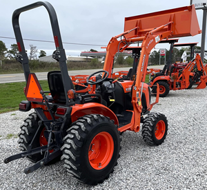 รถแทรกเตอร์22HP คูโบต้าสำหรับใช้ในฟาร์มมีอุปกรณ์เสริมรถแบ็คโฮแบบลากจูง - Product Image 2