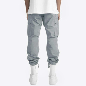 Vêtements de sport à la mode quatre poches cordon de serrage taille élastique joggers d'extérieur pantalons personnalisés pantalons de survêtement décontractés pantalons pour hommes - Product Image 6