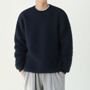 Vente en gros de pulls tricotés en laine Fabricant de pulls personnalisés OEM Tricots chauds et confortables pour l'hiver Tenue décontractée - Product Image 5