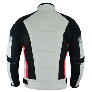 เสื้อแจ็กเก็ตผ้าใบคอร์ดูราสำหรับฤดูหนาวที่มีโลโก้ด้านหน้าทนทานกันน้ำและวัสดุกันลมสำหรับการขับขี่และสภาวะที่ไม่เอื้ออำนวย - Product Image 2