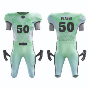 Camiseta de Fútbol Americano Personalizada de Alta Calidad al por Mayor para Hombre, Transpirable, de Manga Corta, de Secado Rápido, Uniforme Deportivo - Product Image 1