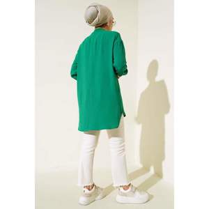 Tunique côtelée à col vert TR pour garçons, tailles 36-44 - Product Image 4