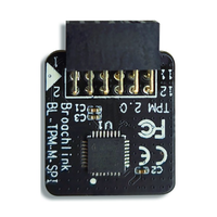 Module TPM MSI 12 broches Interface SPI Module plate-forme de confiance Puce TPM 2.0 Carte mère MSI Module Tpm 2.0 pour PC Mise à niveau vers Win11