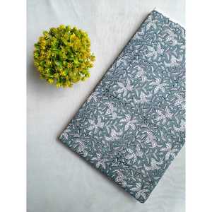 Tissu de popeline prédécoupé en coton organique 150gsm de 3 mètres JBRTPA11-PC2 fil peigné tissé uni personnalisé pour l'interlignage artisanal - Product Image 1