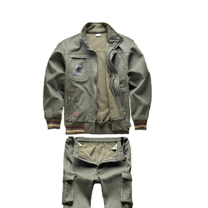 Wholesale Premium Quality Thick Winter Camouflage <b>Work</b> Jacket for Men with <b>Fleece</b> Lining Durable Workwear Uniform Made in India - Product Image 1