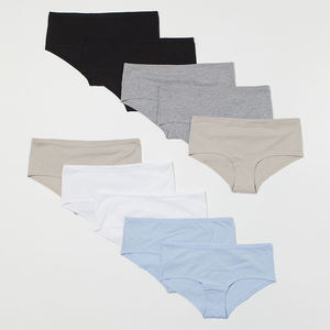 Sous-vêtements brodés de haute qualité pour femmes, pour imprimé taille basse, grande taille, séchage rapide, triangle, culotte sans couture pour femmes - Product Image 1