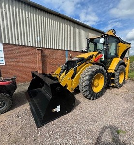 Chargeuse sur pneus Caterpillar Cat 444F en gros, 20-30 tonnes, haute puissance de terrassement, France, pompe, moteur, boîte de vitesses inclus - Product Image 2