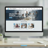 Kursus berbasis keterampilan profesional desain situs Web terampil agen pengembangan Web yang menawarkan kehadiran Online yang tepercaya dan terjangkau