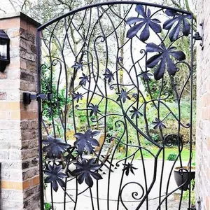 Single pc garden gate for garden park home use also heavy gate handicraft item customize size and color made in India Modern