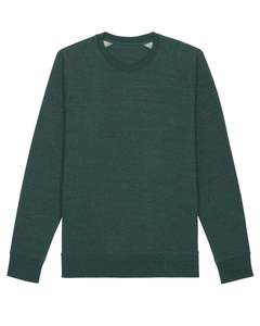 Women's Winter Heavyweight Sweatshirt Essentials <b>Sherpa</b> Lined Fleece Crewneck Plain Dyed Polyester/Cotton Blank Design - Product Image 4