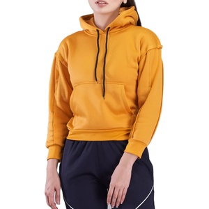 Lightweight Cotton Women Hoodies Winter Ready Woven Front Customizable Stylish Durable Casual Everyday Wear OEM Services - Product Image 2