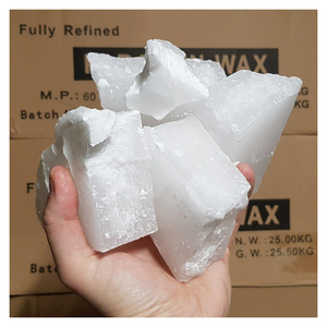 Cire de paraffine entièrement raffinée 56/58/60/62 avec point de fusion de 70-80°C, forme solide pour la fabrication de bougies - Product Image 5