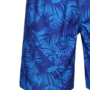 กางเกงชายหาดชายแบบแห้งเร็ว กันลม ระบายอากาศได้ดี ความยาวระดับเข่า พิมพ์ลาย 3 มิติ ลายเรียบ ไซส์ใหญ่ เอวยางยืด สำหรับเล่นน้ำ - Product Image 4