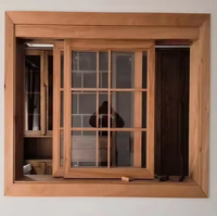 Ventanas de Madera con Doble Acristalamiento Prima, Diseño de Puerta de Madera, Ventana Vintage con Marco de Madera