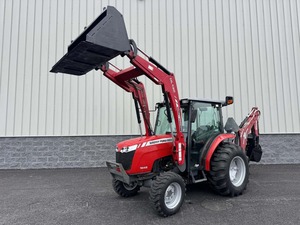 Mini tractor agrícola de orugas Massey Ferguson de 60hp a 200hp con cargador y cucharón de acoplamiento rápido, tractor de jardín en venta para México/EE. UU. - Product Image 3