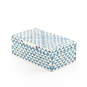 Boîte à bijoux incrustée de nacre au design de luxe boîte à gâteau de haute qualité fabriquée à la main en gros bon prix du Vietnam - Product Image 5