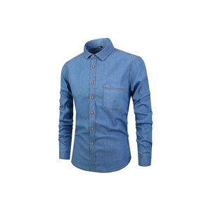 เสื้อแจ็กเก็ตผ้ายีนส์สำหรับผู้ชายเสื้อทรงสลิมฟิตสีขาวแดงดำ - Product Image 6