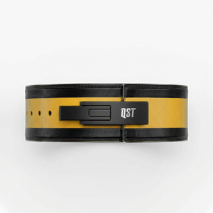 Cinturón de Levantamiento de Pesas de Cuero Vacuno de Alta Resistencia para Competencia, Protección Profesional, Cierre de Hebilla Antideslizante - Product Image 1