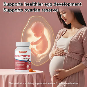 Ikizler kadınlar için doğurganlık takviyeleri folik asit ve <span class=keywords><strong>D</strong></span> vitamini OEM özel etiket üreticisi ile üreme sağlığı - Product Image 2