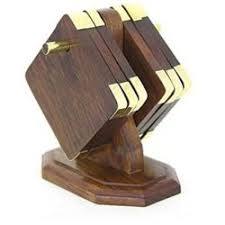 Tasse à thé et chope à bière en bois massif, sous-verre rond et carré, meilleure qualité, prix d'usine Direct, sous-verre en bois, protection de Surface de Table - Product Image 3