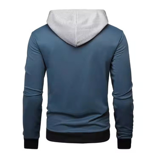 Jersey con capucha para hombre de nuevo diseño profesional, ropa de invierno informal más vendida, cuello con capucha de tela sólida de secado rápido cómodo - Product Image 2
