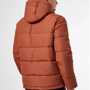 Veste matelassée d'hiver personnalisée de haute qualité pour hommes, à capuche, imperméable avec design matelassé respirant, grande taille pour une utilisation en extérieur - Product Image 4
