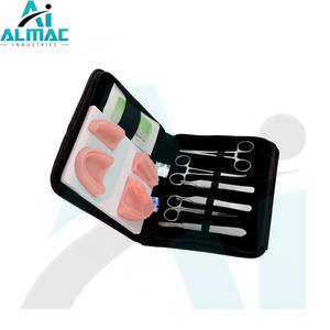 Kit de Práctica de Sutura Dental ALMAC OEM, Modelo de Encías de Silicona, Instrumentos de Acero Inoxidable, Entrenamiento Quirúrgico Manual para Estudiantes, CE - Product Image 2
