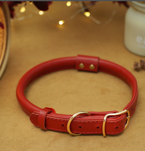 Leathe Color Full Personalized Dog <b>Collars</b> for Shaggy Dogs - Customized Dog <b>Collar</b> for Greyhound and Whippet - Product Image 2