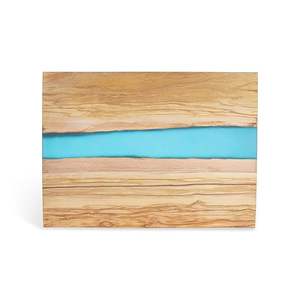 Planche à découper de luxe en bois et résine pour la cuisine à domicile, planche à découper haut de gamme en bois et résine au design unique à bas prix - Product Image 5