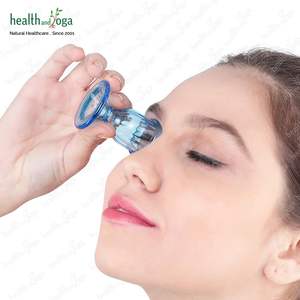 Healthandyoga ถ้วยล้างดวงตาสีสันสดใส2ชิ้นยางกระชับขอบรูปดวงตาพร้อมที่เก็บของเพื่อการทำความสะอาดดวงตาที่มีประสิทธิภาพ - Product Image 3