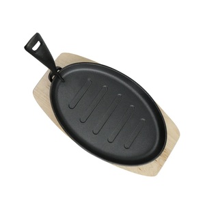 Vente chaude Personnalisé En Acier Inoxydable Sizzler Plaques Tendance Ustensiles De Cuisine Taille Forme Couleur Options Minimum 100pcs Parties - Product Image 1