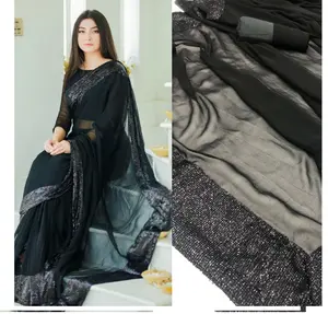 Buy Black Sarees for Women by Prajval Online | Ajio.com-sgquangbinhtourist.com.vn