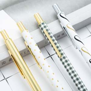 Bolígrafo de Metal Dorado de Alta Calidad con Diseño Novedoso Coreano para Regalos y Souvenirs - Product Image 2