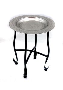 Most Selling Living Room Furniture Unique Gold Color Iron Luxury <b>Coffee</b> <b>Table</b> Round Shaped Brass Plating Finishing - Product Image 2