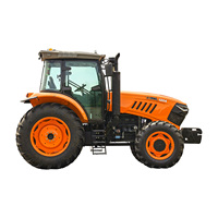 Tracteur agricole 4x4 TAVOL 120HP avec moteur Weichai, climatisation et pompe de chauffage, best-seller pour le marché mondial