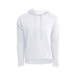 8.28 Oz., 30 Singles 60% Combed Ringspun Cotton 40% Polyester <b>Sueded</b> French Terry Fleece Hoodies Sweatshirt - Product Image 1
